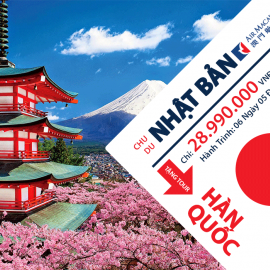 TOKYO – NÚI PHÚ SĨ – NAGOYA - KYOTO - OSAKA (Air Macau)